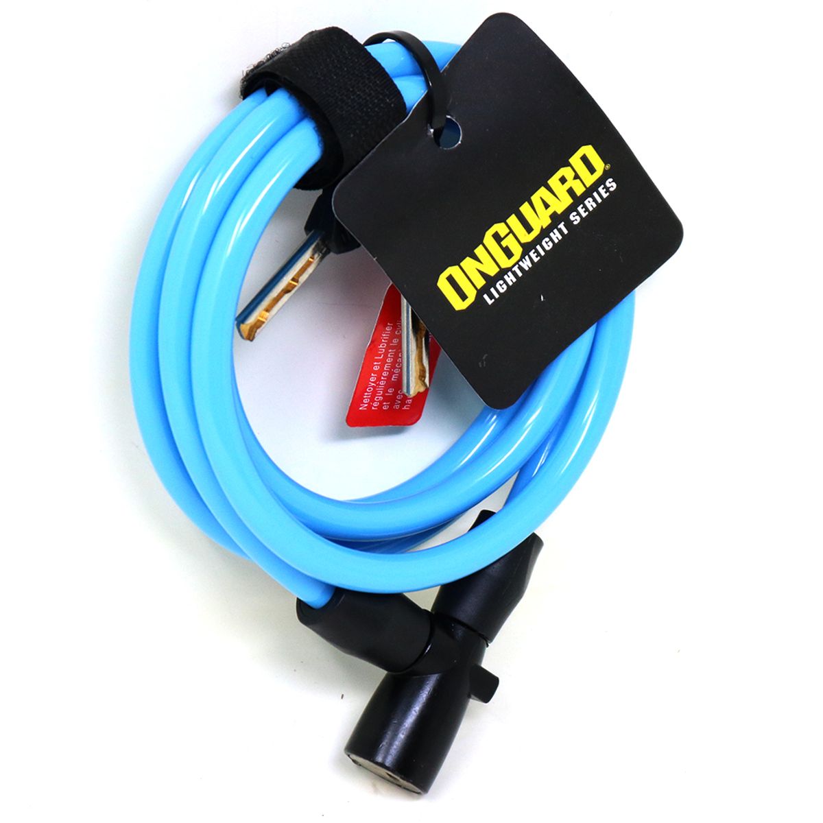 ONGUARD - Candado OnGuard Llave Espiral Lightweight 150cmX8mm