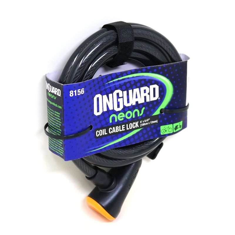 ONGUARD - Candado OnGuard Llave Espiral NS Coil 180cmX12mm