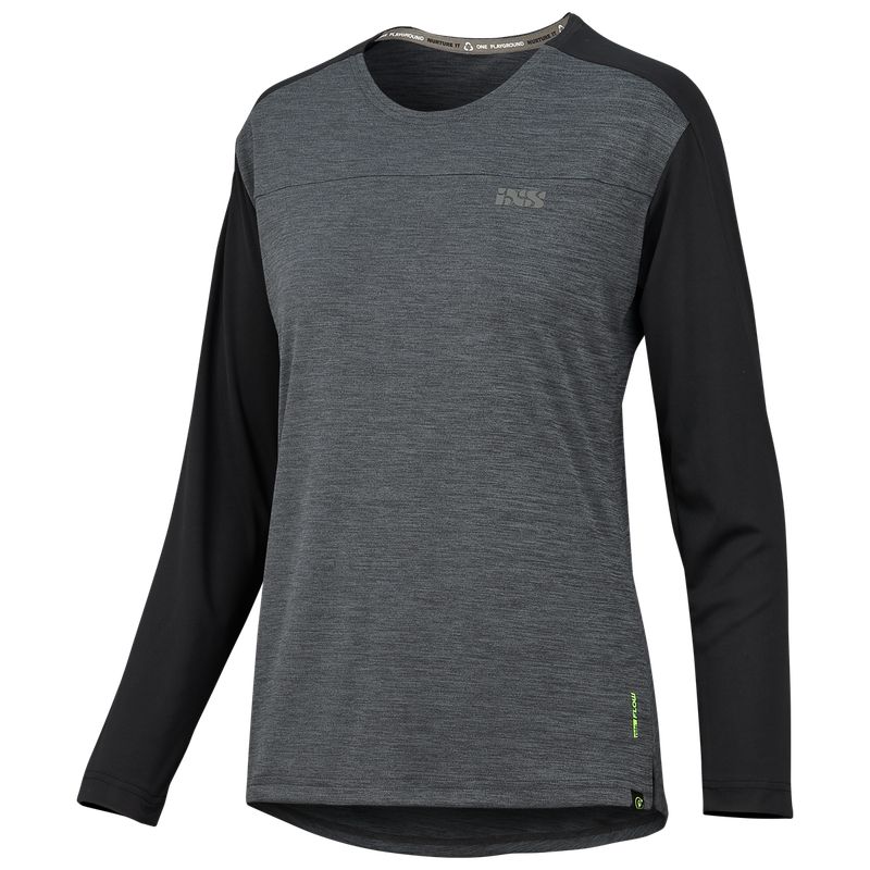 IXS - Jersey Flow X m/l graph black wmn 38 IXS