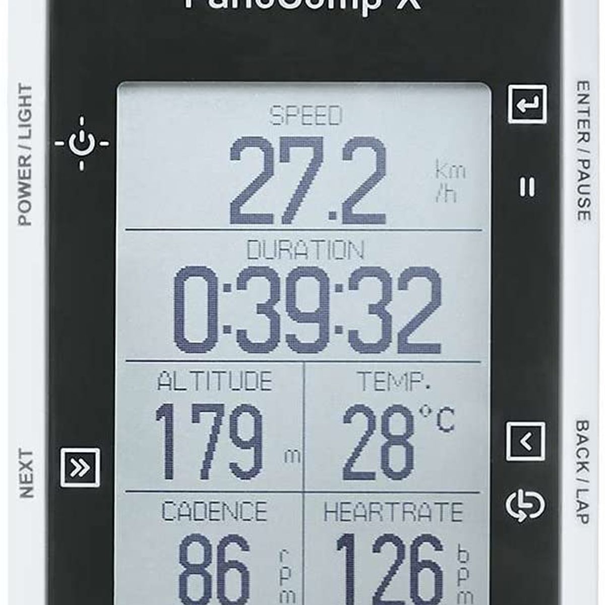 TOPEAK - Ciclocomputador Topeak Panocomp X Bluetooth Remoto