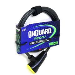 ONGUARD - Candado Llave Espiral NS 120cmX8mm