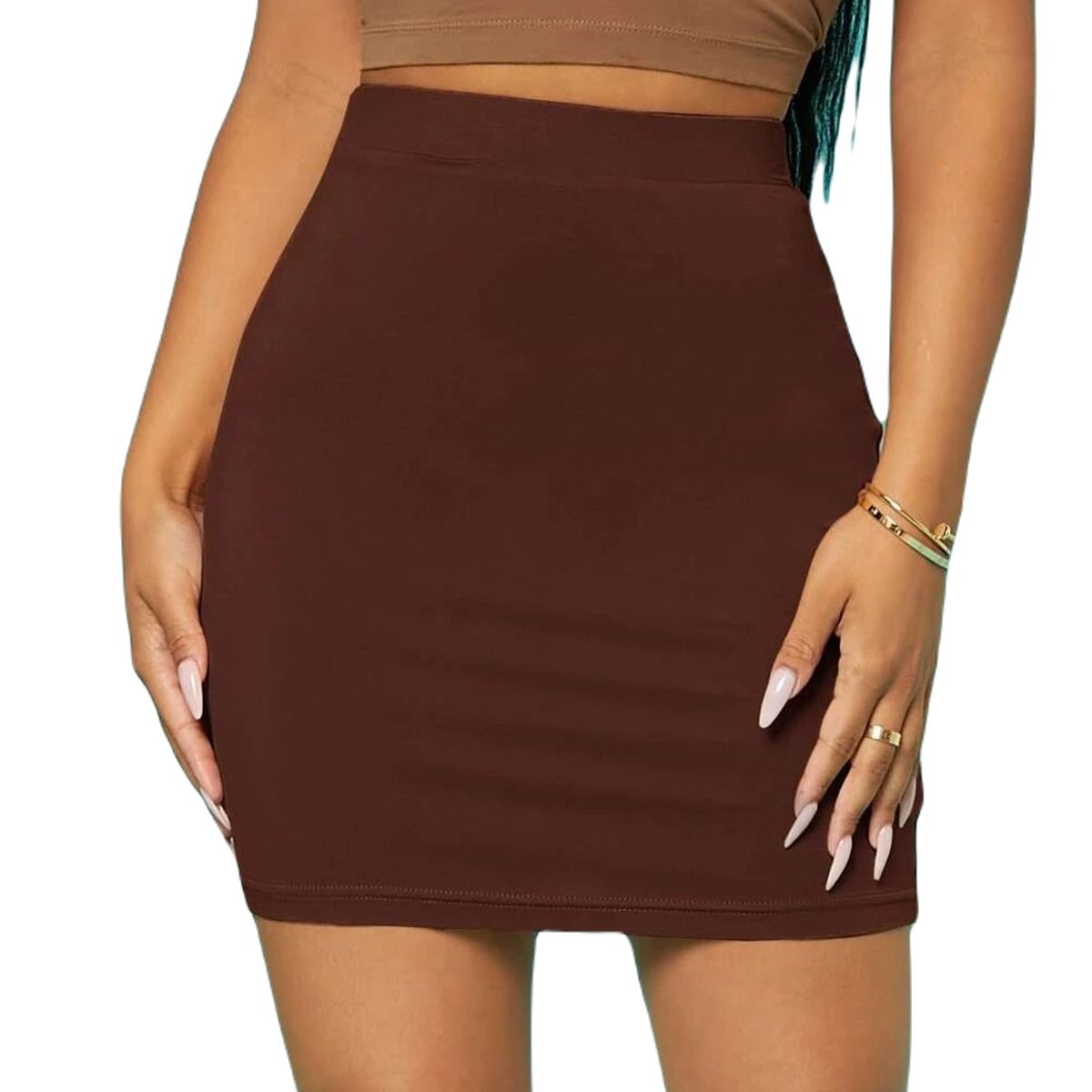 GARSIL - Mini Falda Corta De Algodon Para Mujer Fabricación Nacional