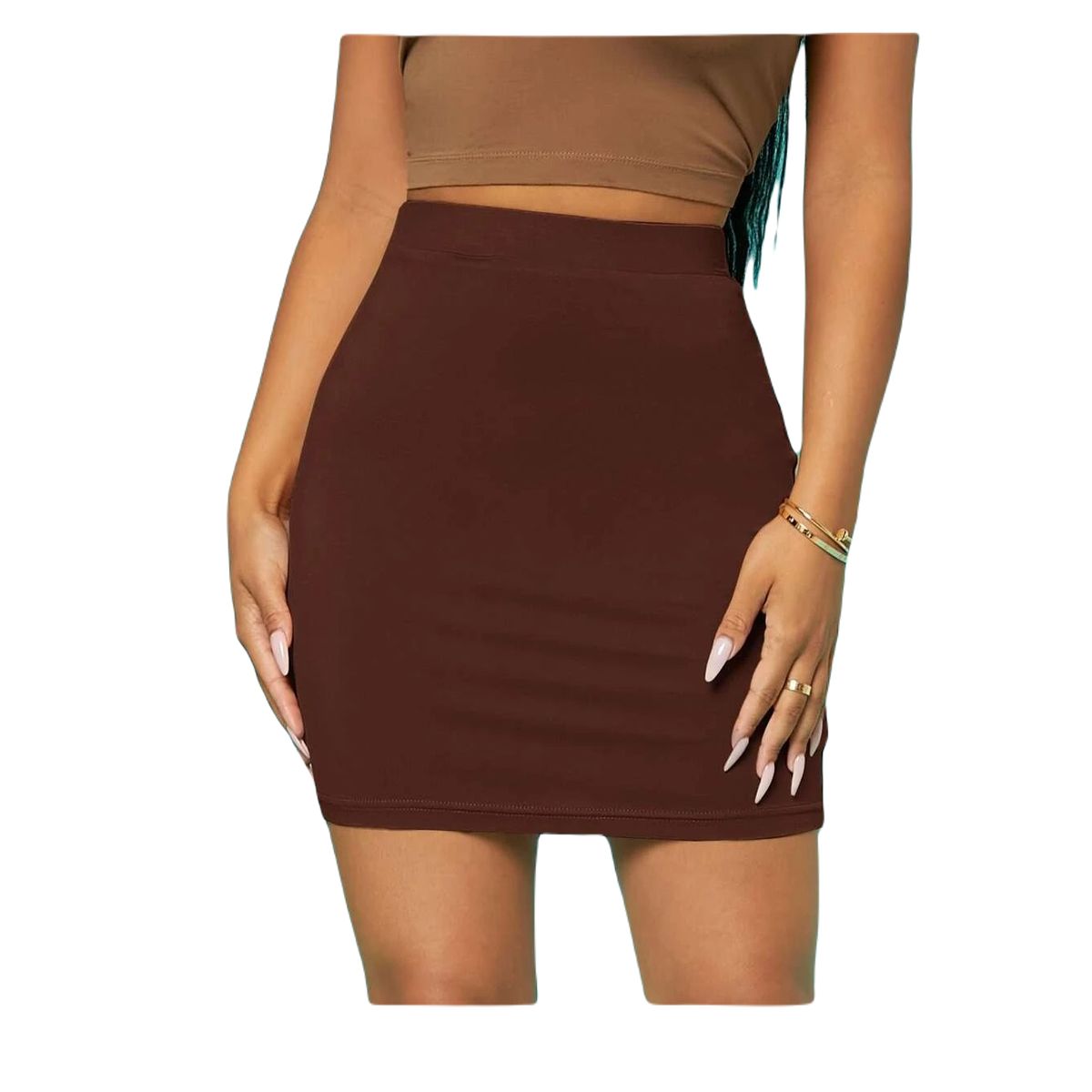 GARSIL - Mini Falda Corta De Algodon Para Mujer Fabricación Nacional