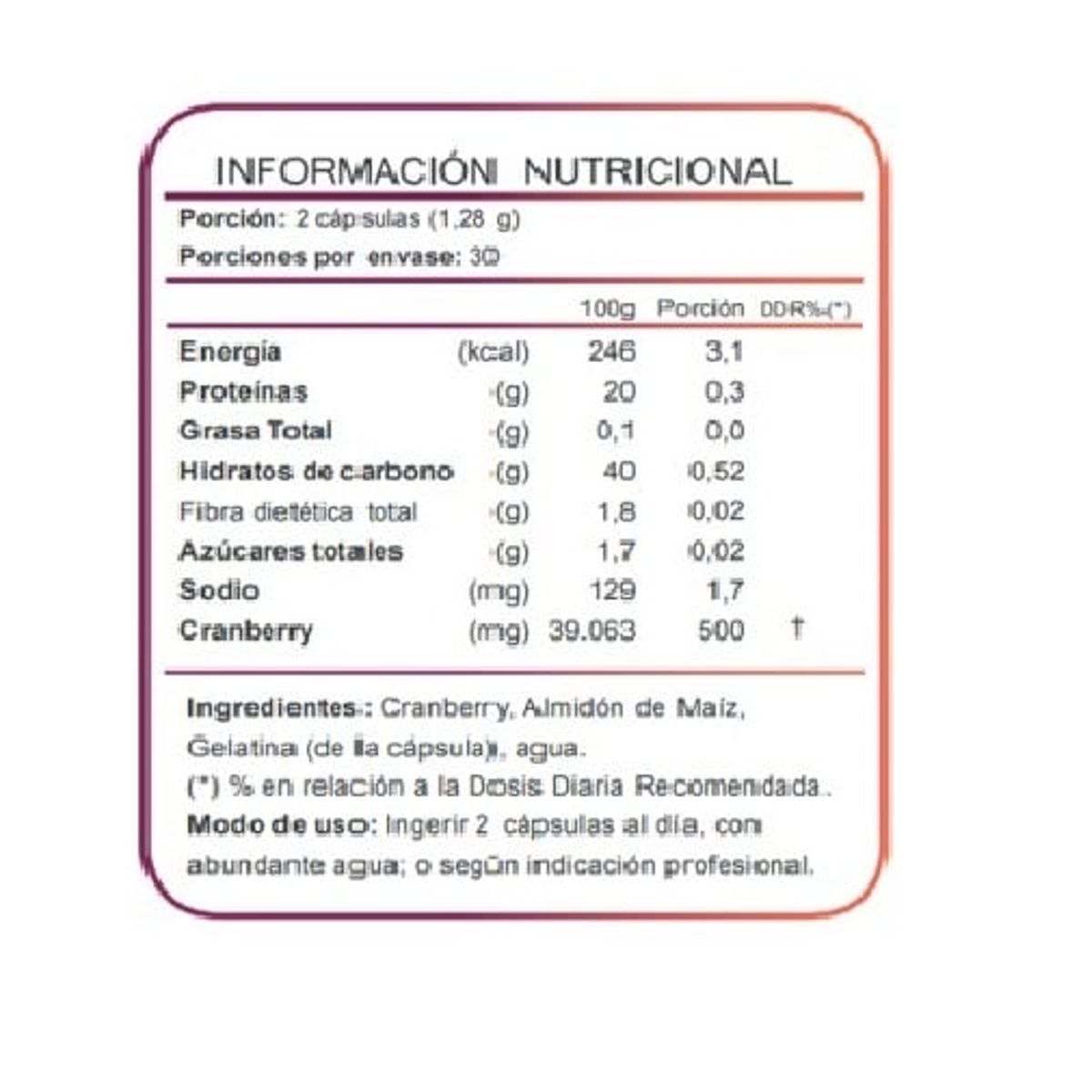 FNL - Cranberry Fnl 3 Frascos 180 Capsulas 3x60