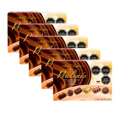 MAITRE TRUFFOUT - Pack 5 Chocolate Bombón Pralines surtidos