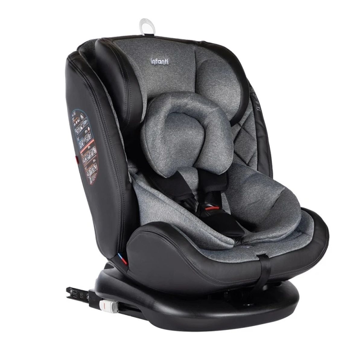 INFANTI - Silla De Auto Convertible I-Giro 360 Light Grey