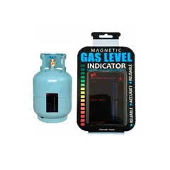 GENERICO - Indicador Nivel Cilindro De Gas Magnetico Pack 2 Unidades