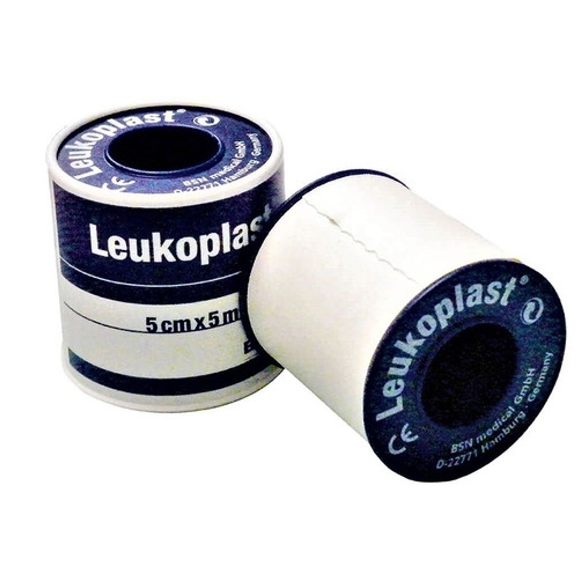 BSN MEDICAL - Cinta Adhesiva Quirúrgica Leukoplast Blanca 5cm X 5m