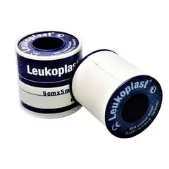 BSN MEDICAL - Cinta Adhesiva Quirúrgica Leukoplast Blanca 5cm X 5m