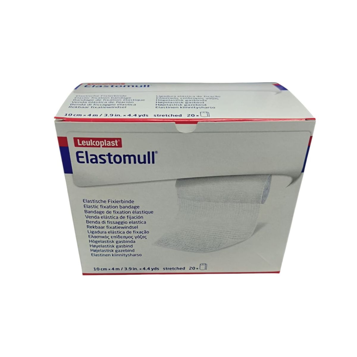 BSN MEDICAL - Venda De Gasa Elasticada Elastomull 10cmx4m Caja 20 Unidades