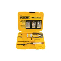 DEWALT - Set Avellanadores 8 Piezas Dw2730 + Maleta
