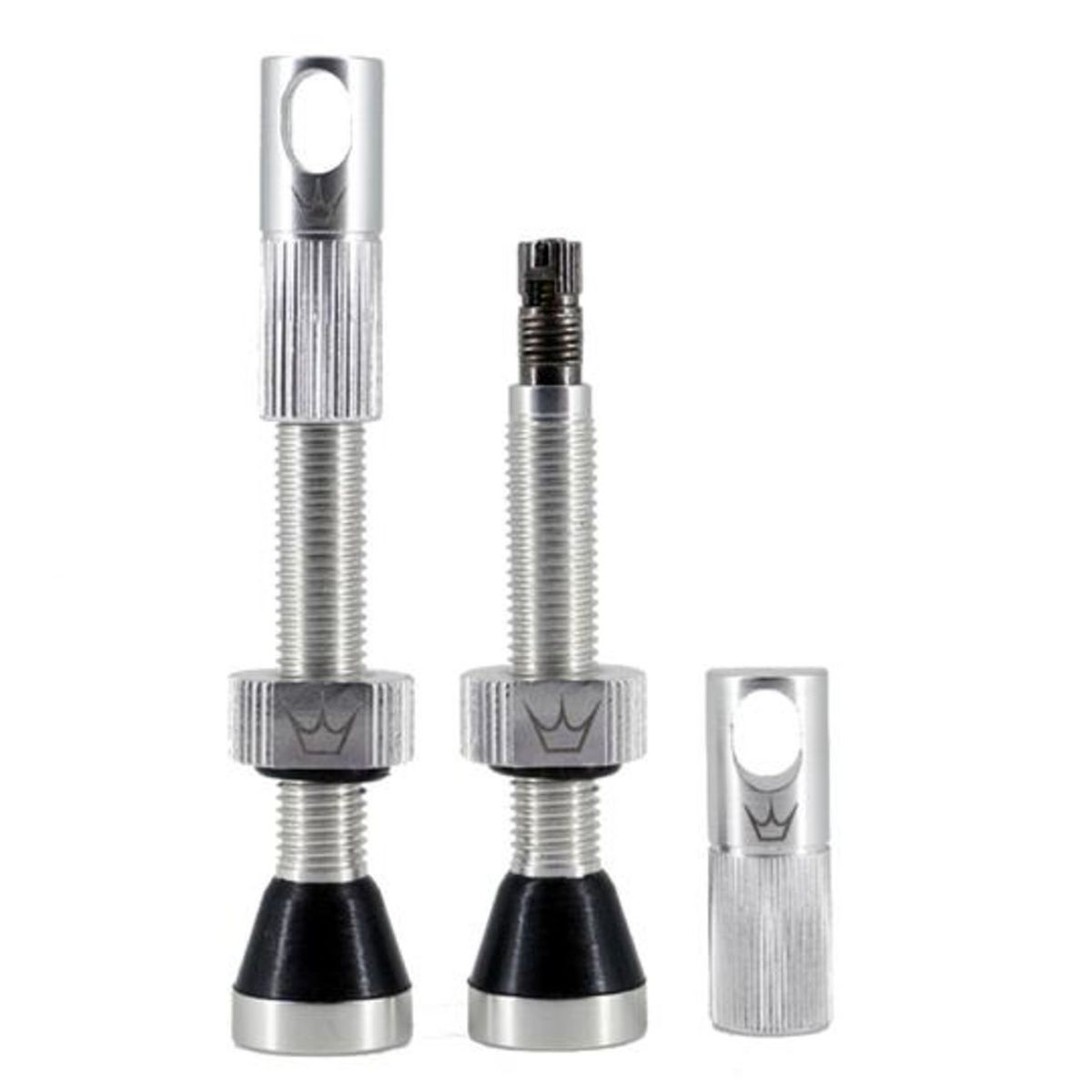 PEATYS - Valvula Tubular Chris King 42Mm Plata Peaty's PEATYS