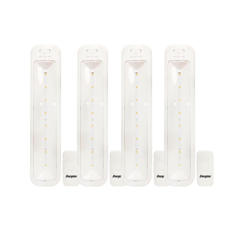 ENERGIZER - Pack 4 Luz Led con Control Remoto Luces puck