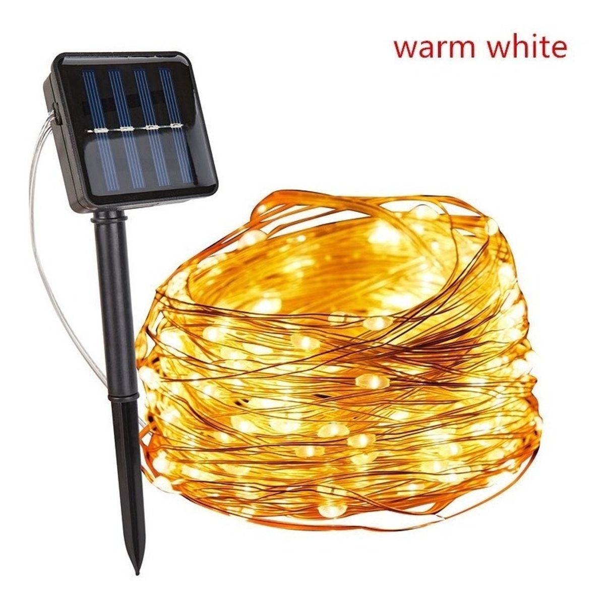 GENERICO - Pack X2 Guirnalda 200 Led Alambre Hada Boda 20mts