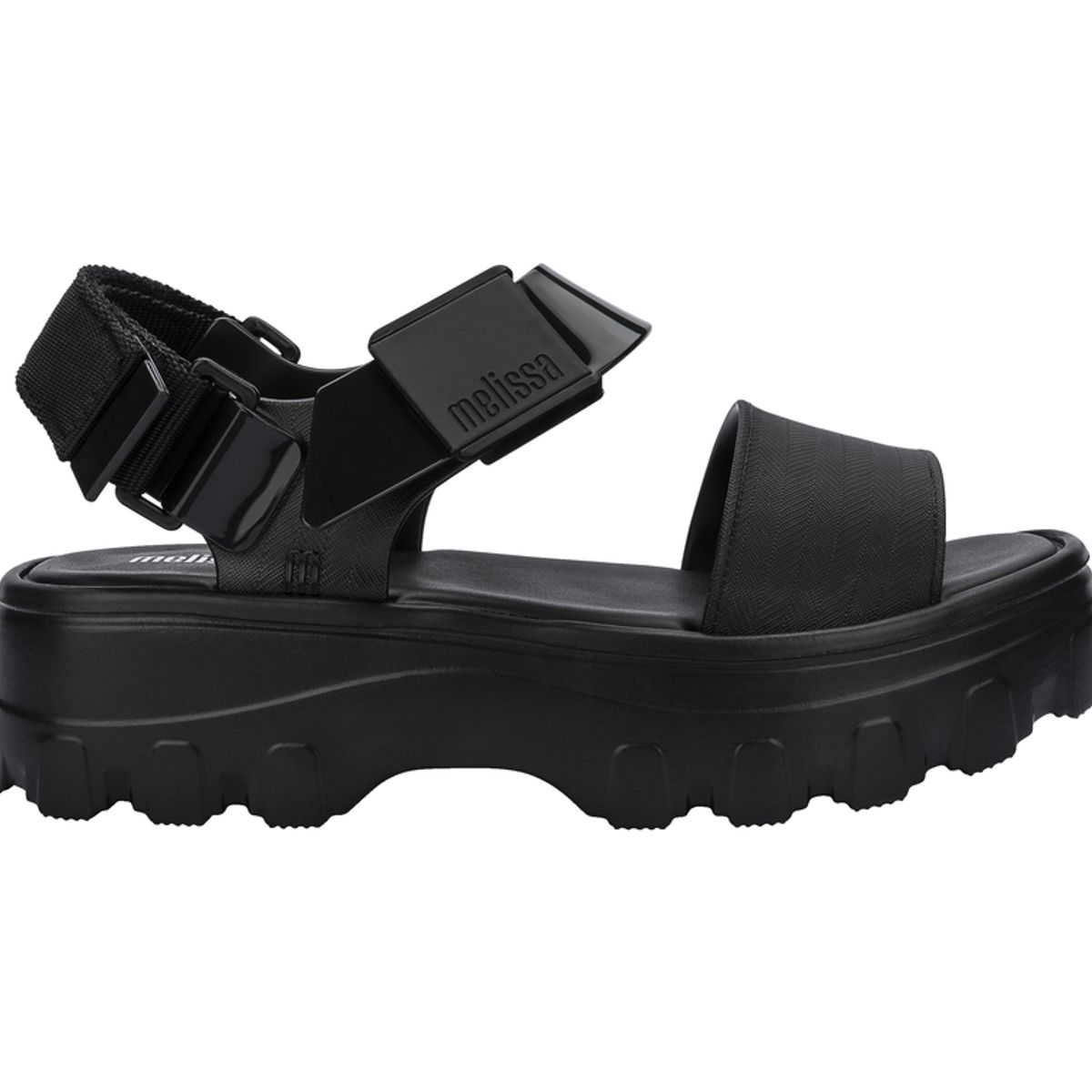 MELISSA - Sandalia Mujer Melissa Kick Off Sandal Negro
