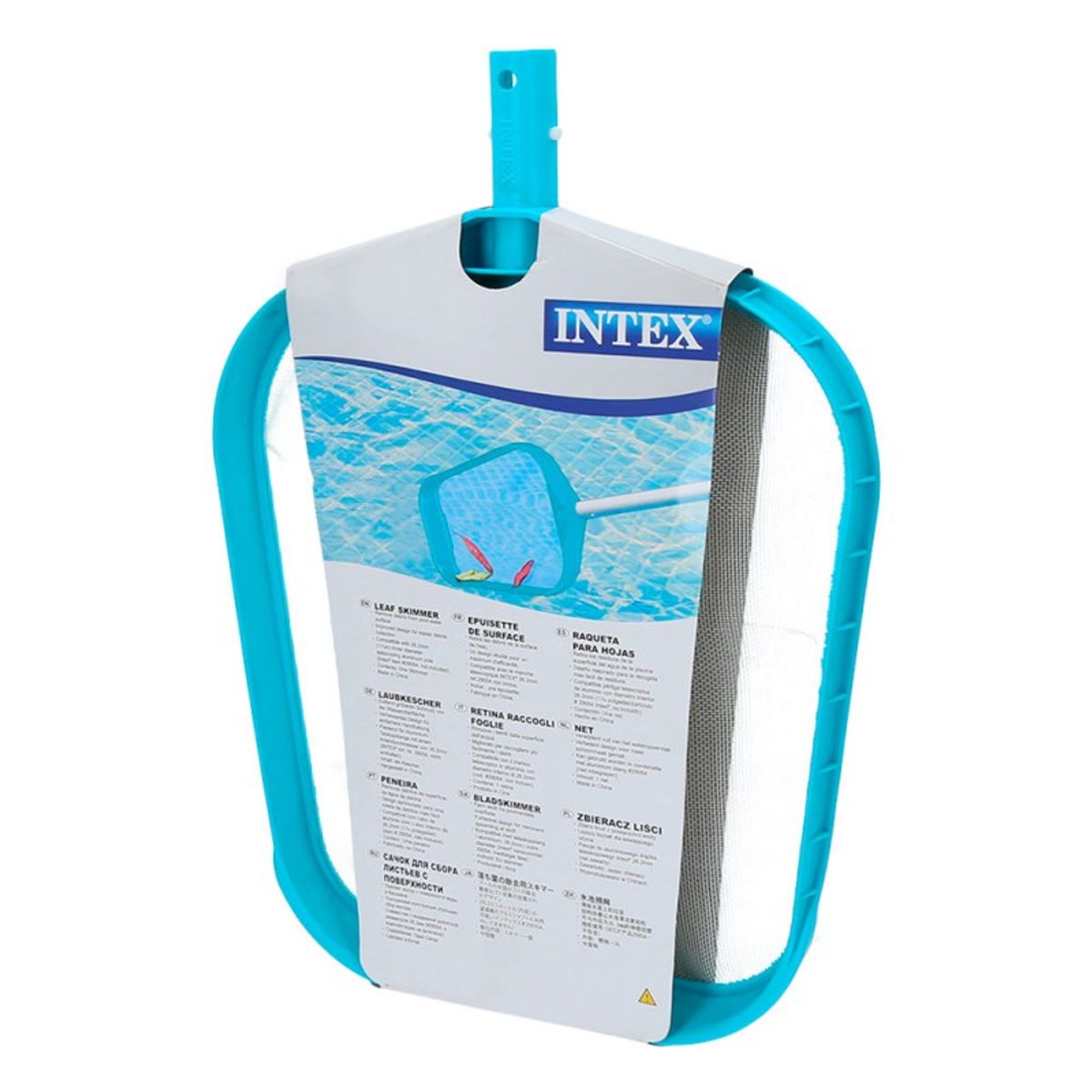 INTEX - SACAHOJAS PARA PISCINA 26MM SIN MANGO PLANA INTEX-MIMBRAL