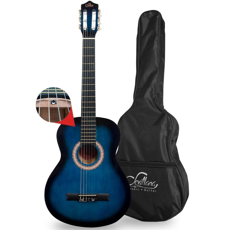 SEVILLANA - Guitarra Clasica Sevillana 39 Alma Black Blue