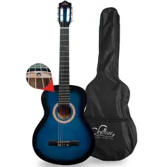 SEVILLANA - Guitarra Clasica 39 Alma Black Blue