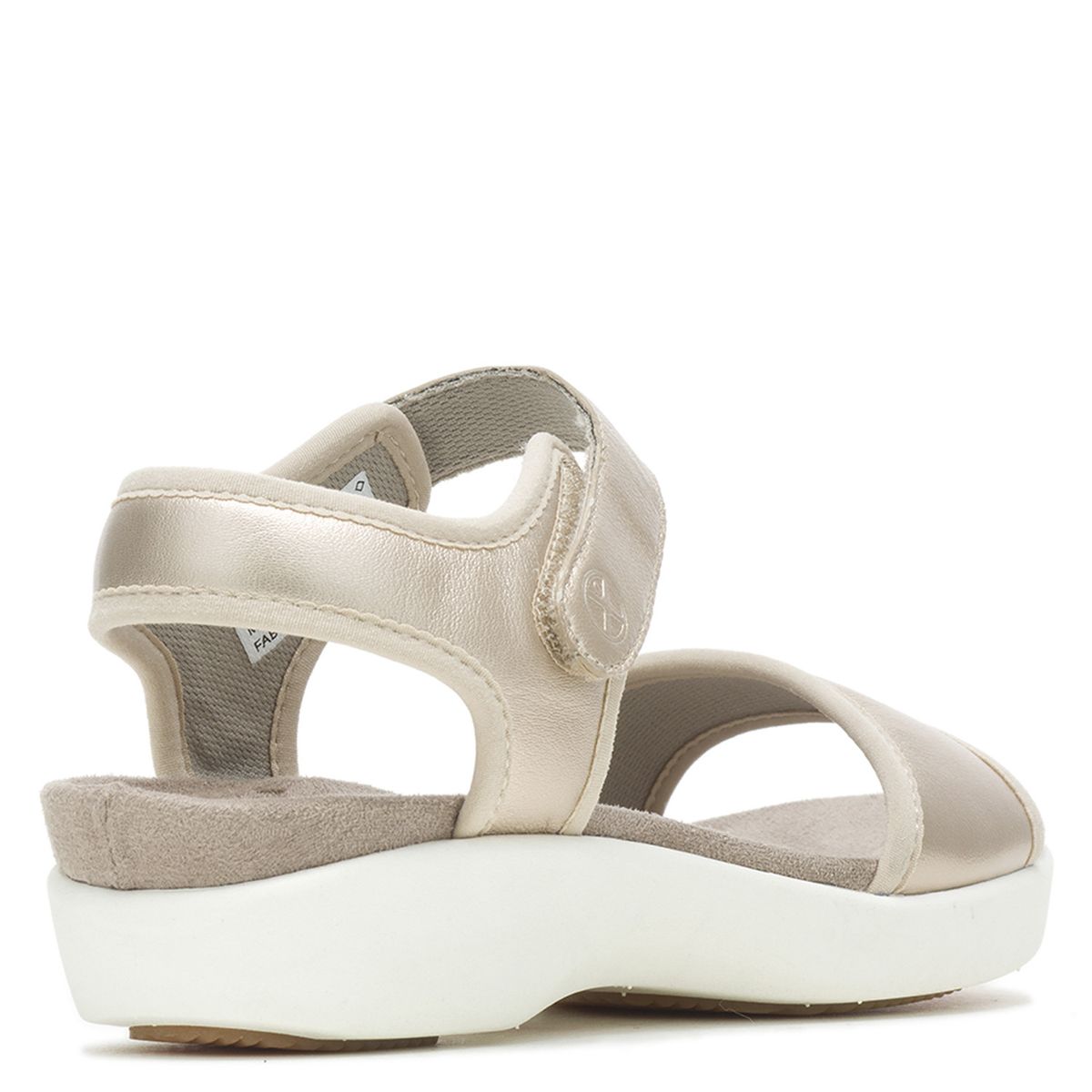 HUSH PUPPIES - Sandalia Cuero Mujer Dorri Qtr Stp Dorado HUSH PUPPIES