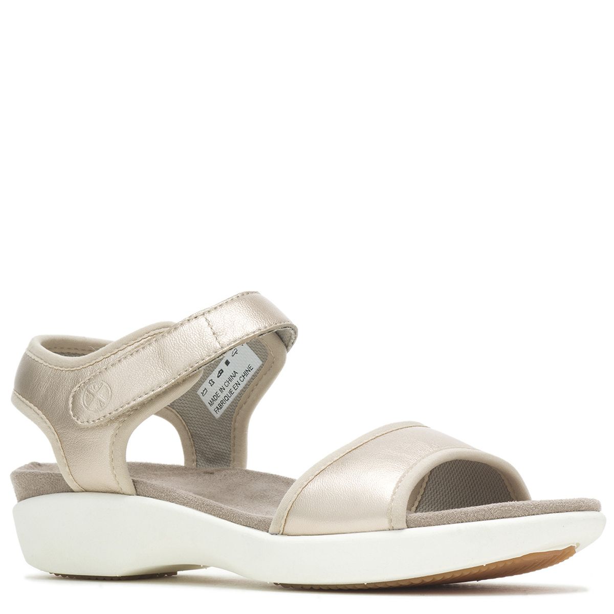 HUSH PUPPIES - Sandalia Cuero Mujer Dorri Qtr Stp Dorado HUSH PUPPIES