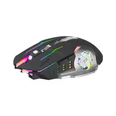 LEVO - Mouse Gamer Inalámbrico 6 botones Luz Led