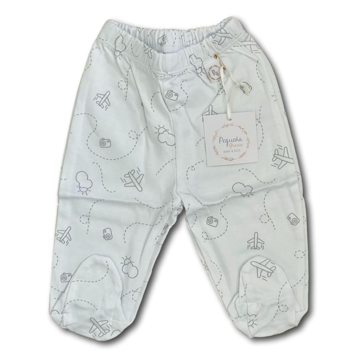 PEQUEÑA GRACIA - Patitas Viaje 100 Algodón Pima