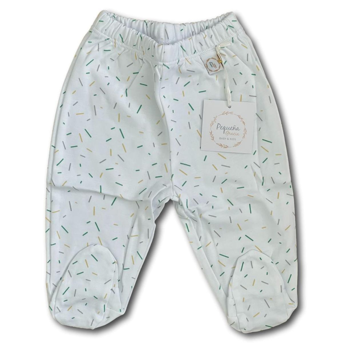 PEQUEÑA GRACIA - Patitas Confetti 100 Algodón Pima