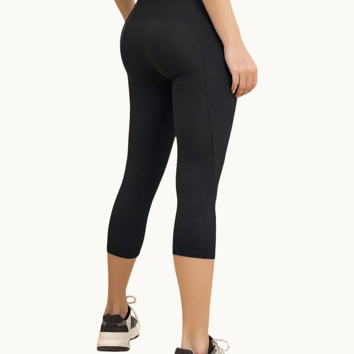 LEONISA - Ropa Deportiva 195511 Legging deportivo Negro