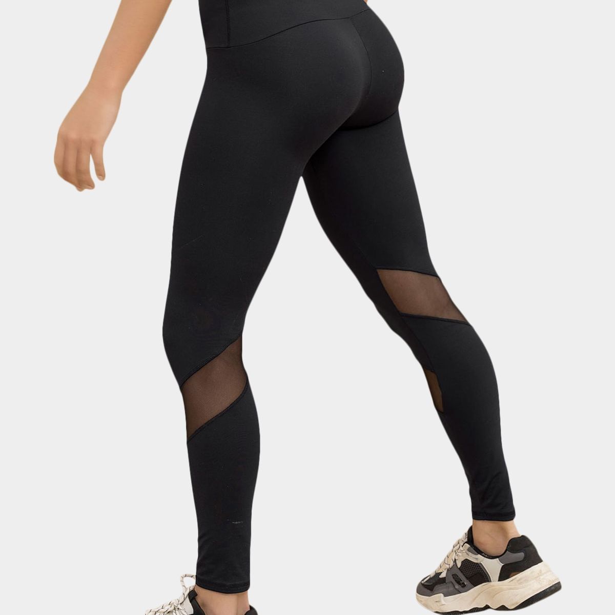 LEONISA - Ropa Deportiva 195509 Legging deportivo Negro