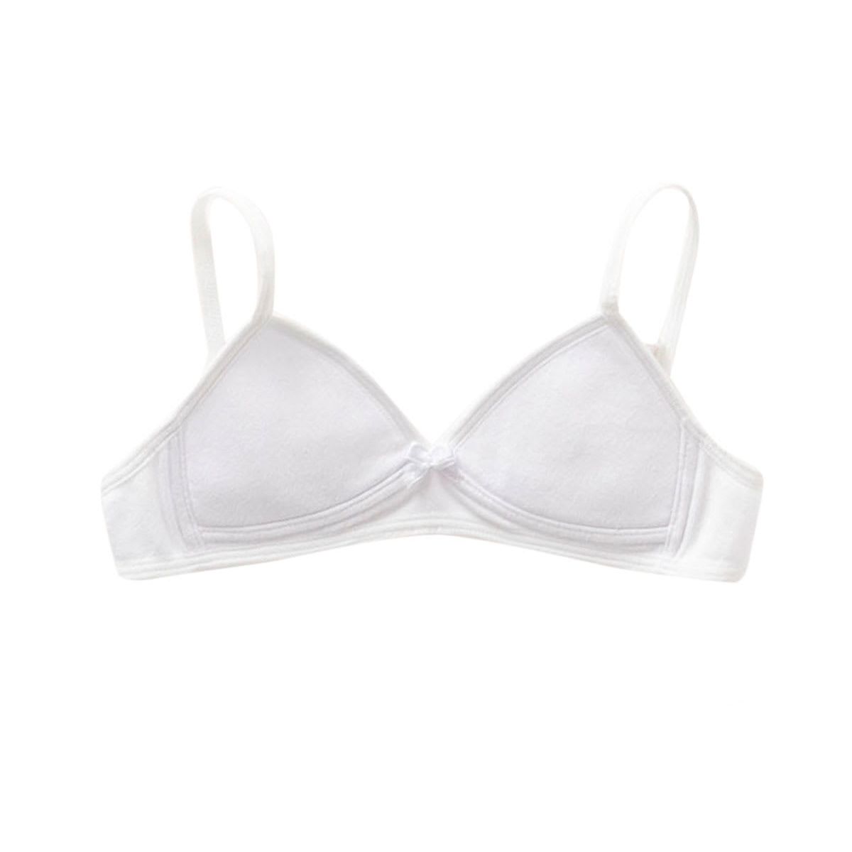 LEONISA - Infantil 061311 Brasier niña Blanco