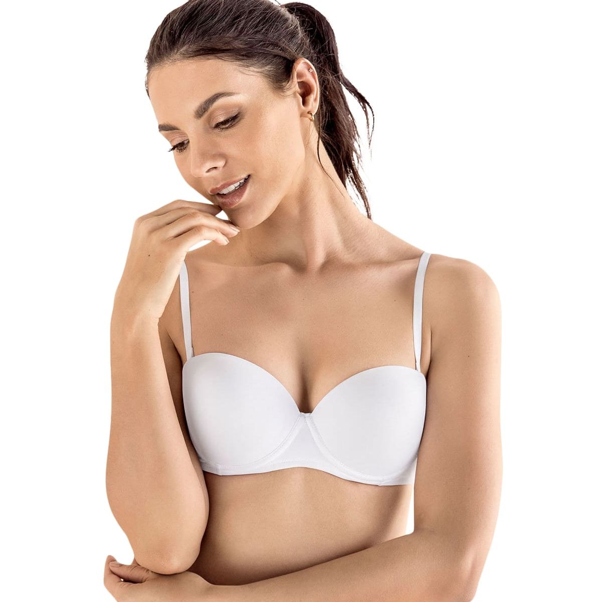 LEONISA - Brasieres 71320 Realce Medio Blanco