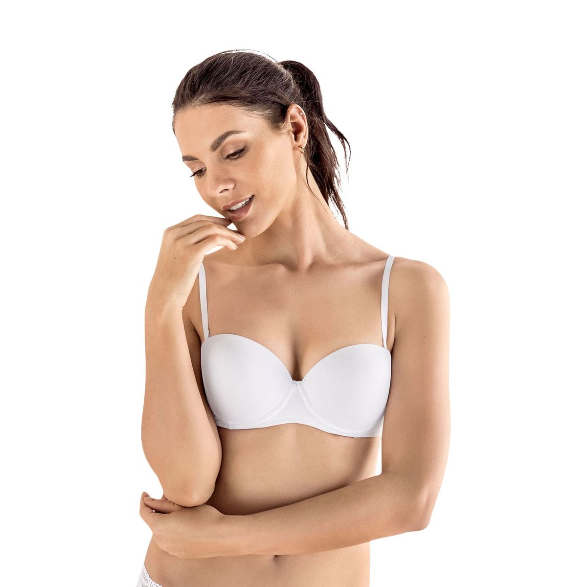 LEONISA - Brasieres 71320 Realce Medio Blanco