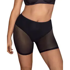 LEONISA - Calzón faja invisible de control efecto colaless 012769 Negro