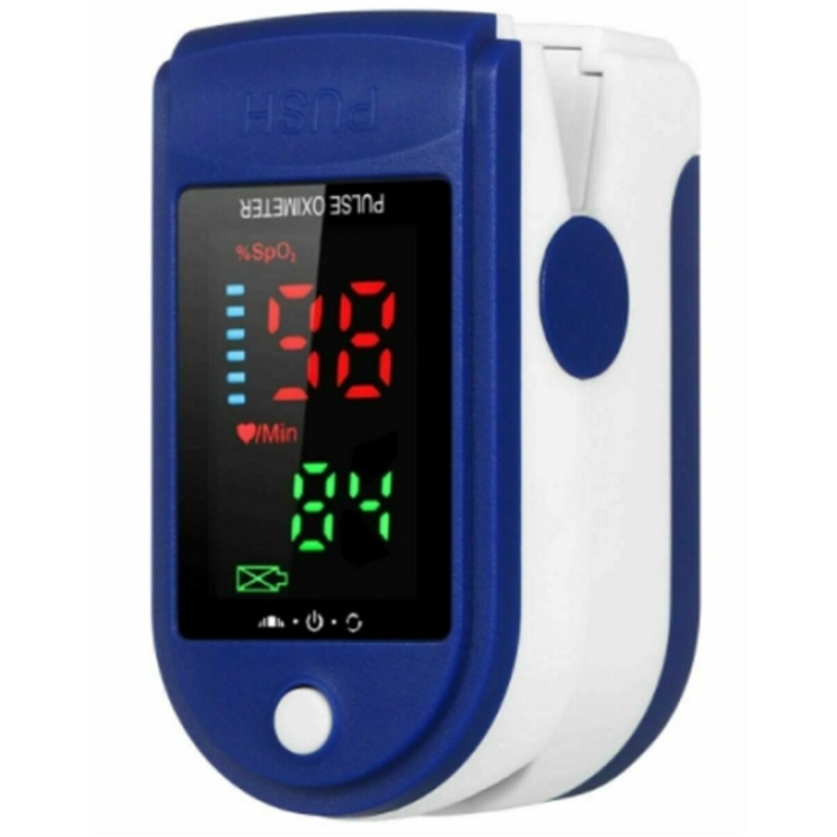GENERICO - Saturómetro Oxímetro de pulso con pantalla