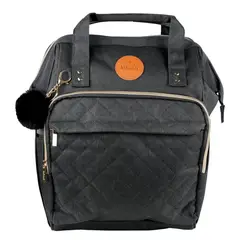 INFANTI - Mochila Pañalera Open Negra