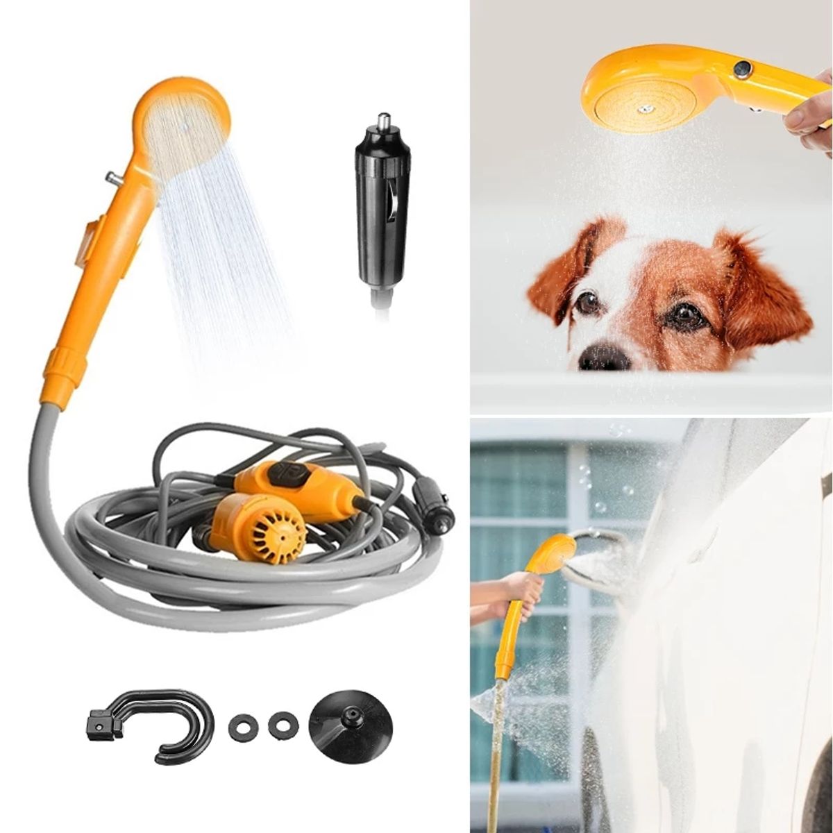 GENERICO - Ducha para camping 12v