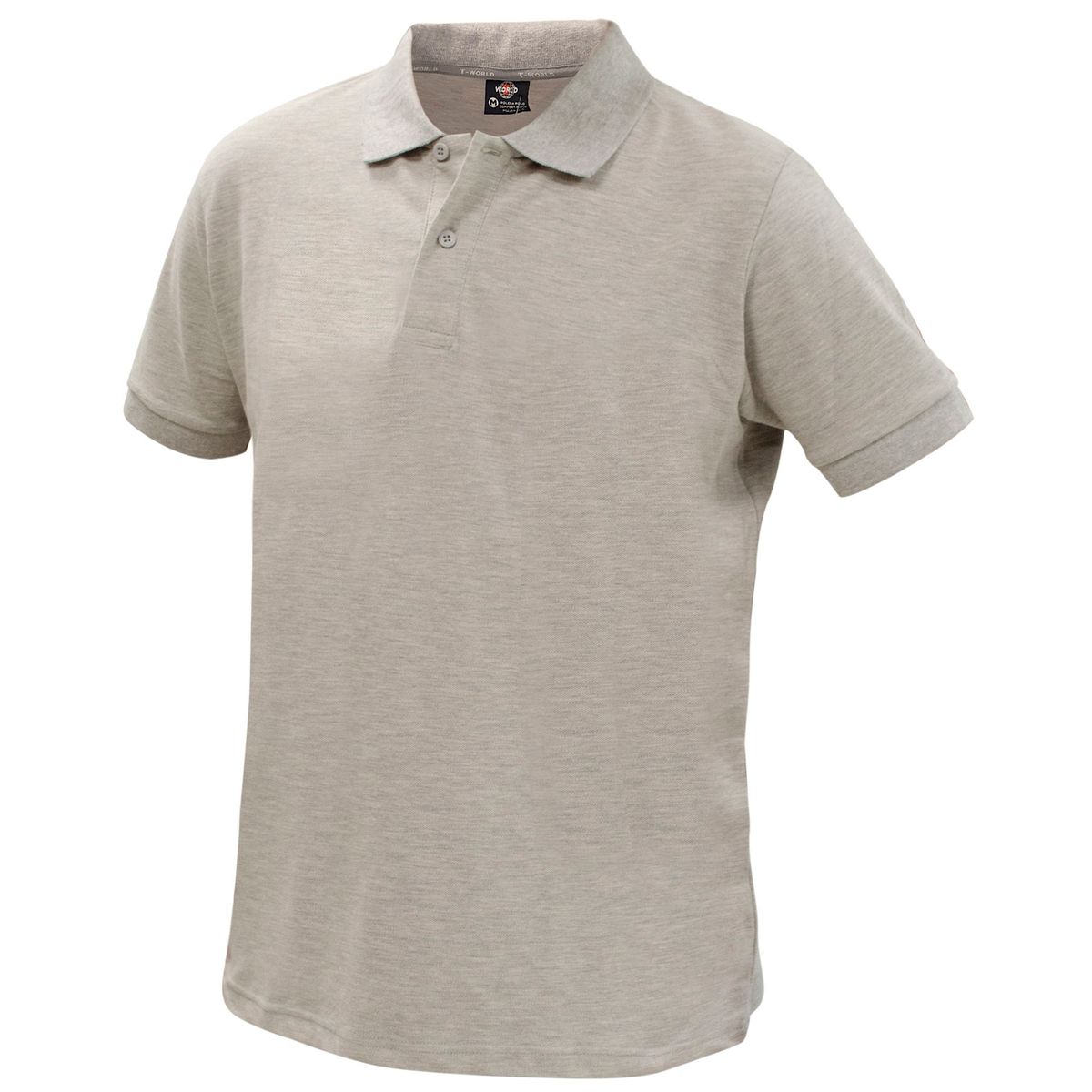 T WORLD - POLERA POLO HOMBRE MANGA CORTA COMFORT SPANDEX