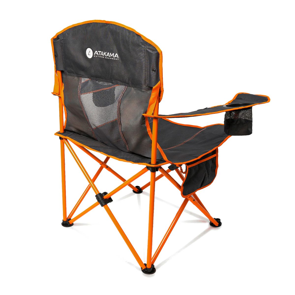 ATAKAMA OUTDOOR - Silla plegable Camping Llaima XL GrisNaranjo Atakama Outdoor