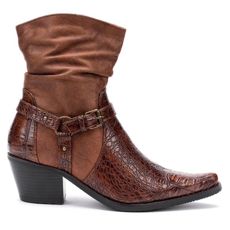 THUNDER BLUE - Bota Mujer Café Zucca Thunder Blue