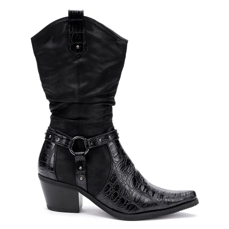 THUNDER BLUE - Bota Mujer Negro Maritt Thunder Blue