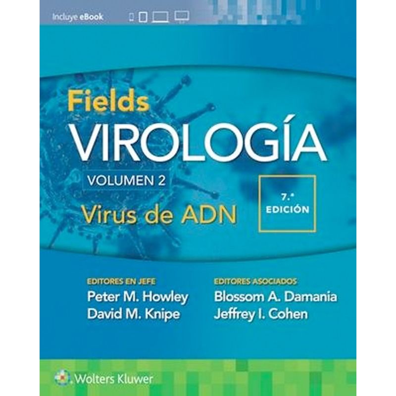 EDITORIAL MEDITERRANEO - Libro Fields. Virologia Vol. 2. VirusDe Adn
