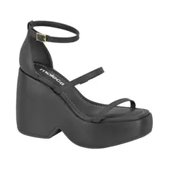MOLECA - Sandalia Plataforma Negro 5473-102-9569-15745