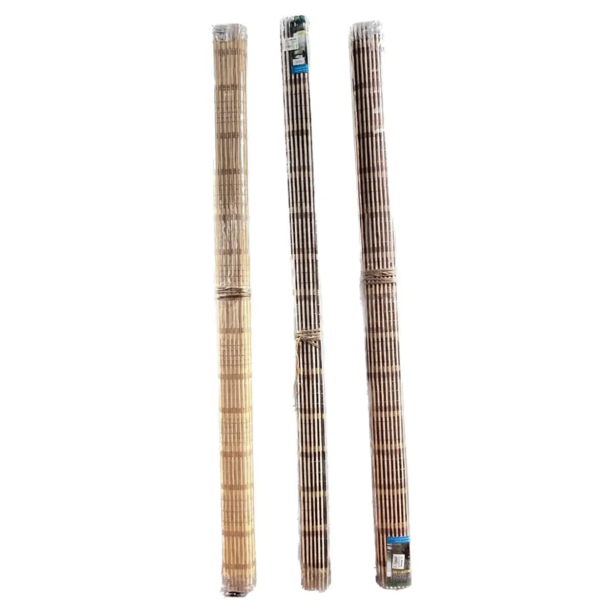 GENERICO - Cortina Persiana Roller Enrrollable De Bambu 1.50 X 1.80cms Cafe Claro