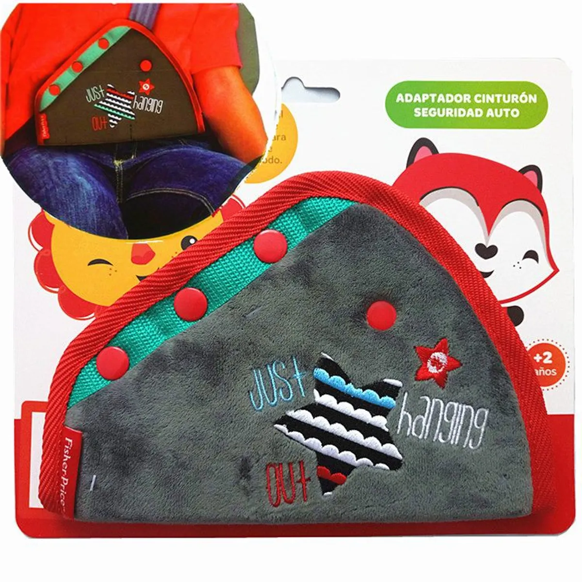 FISHER PRICE - Adaptador Cinturón Seguridad Auto