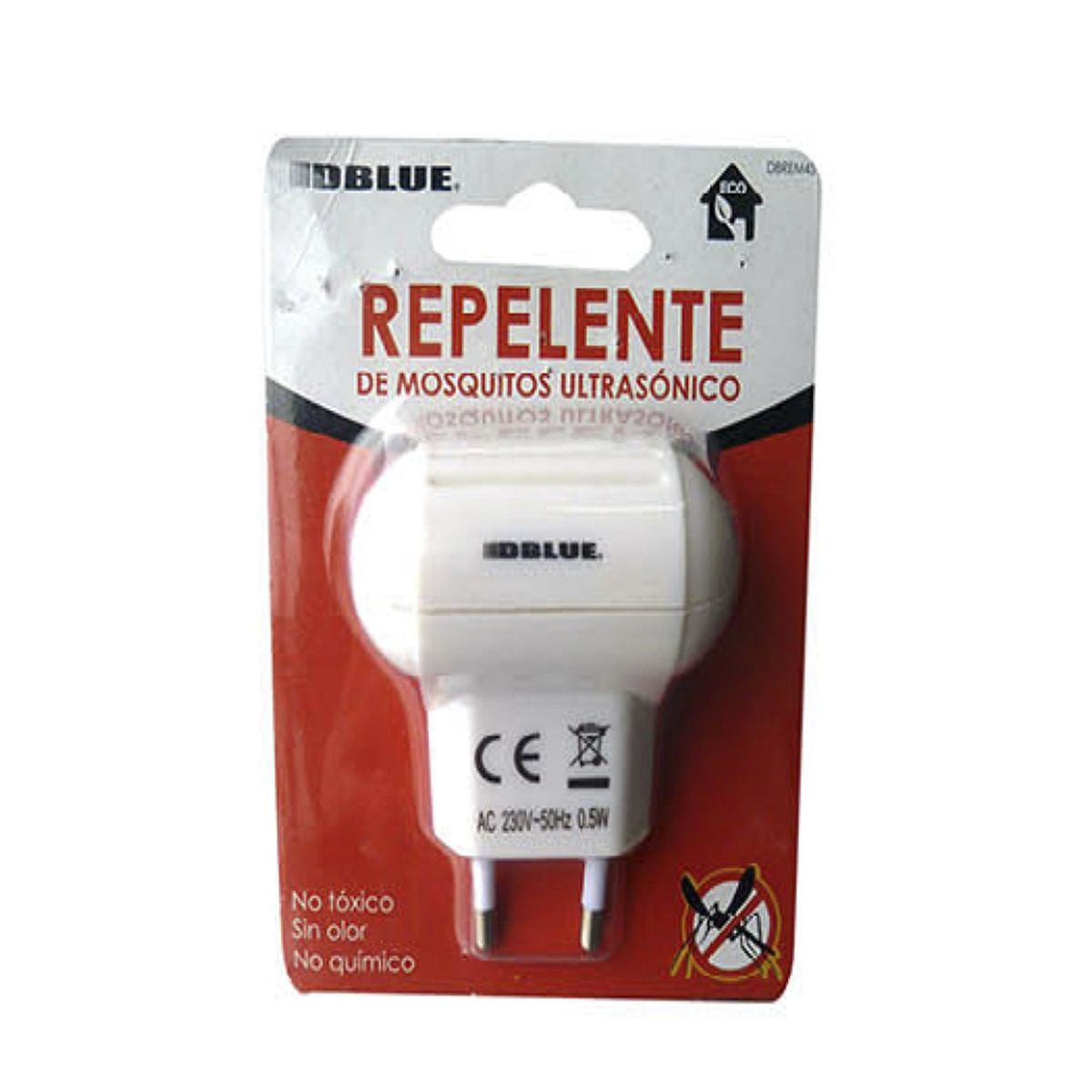 DBLUE - Repelente Mata Mosquitos Ultrasónico Eléctrico Dblue
