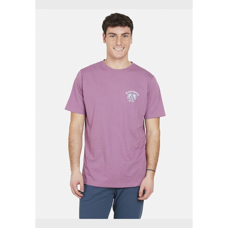 MAUI AND SONS - Polera PALM COAST Hombre Burdeo Maui and Sons