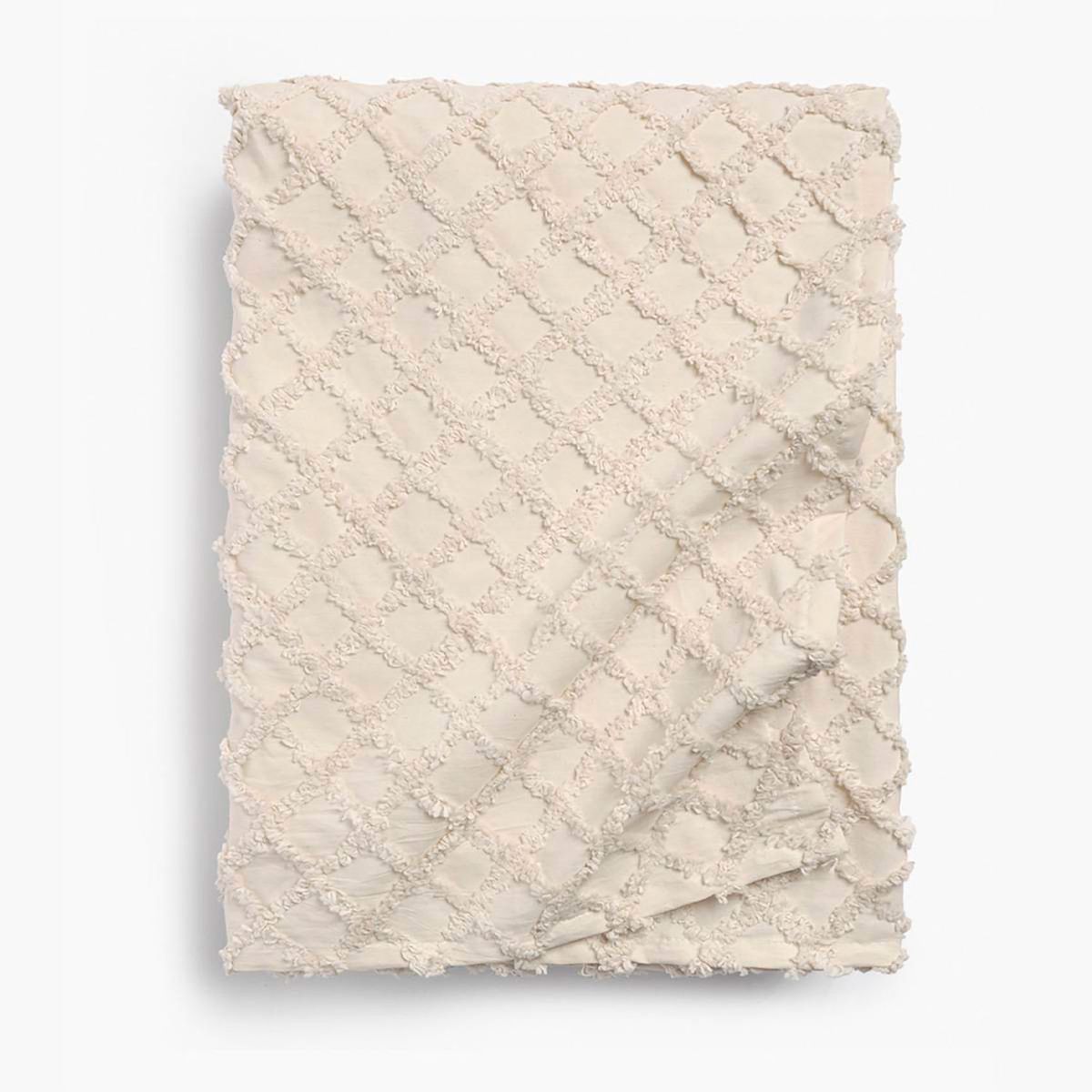 CALMA HOUSE - Cubrecama Royal 240x260 Crudo (cama 2 plazas o Queen) Calma House