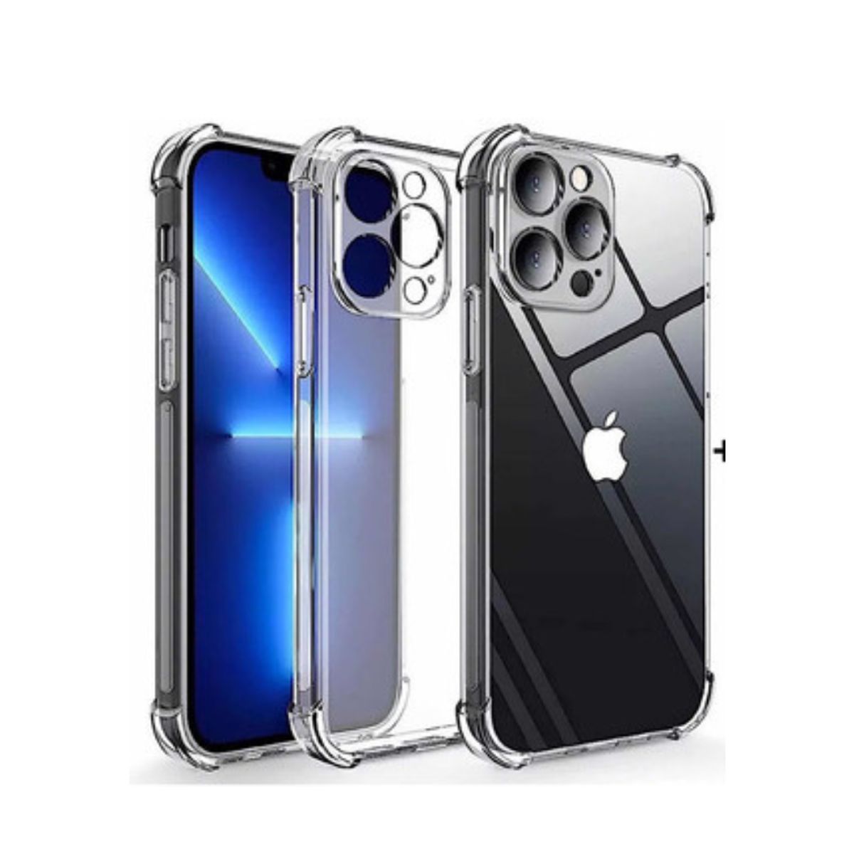 GENERICO - Carcasa Transparente Reforzada Para iPhone 13