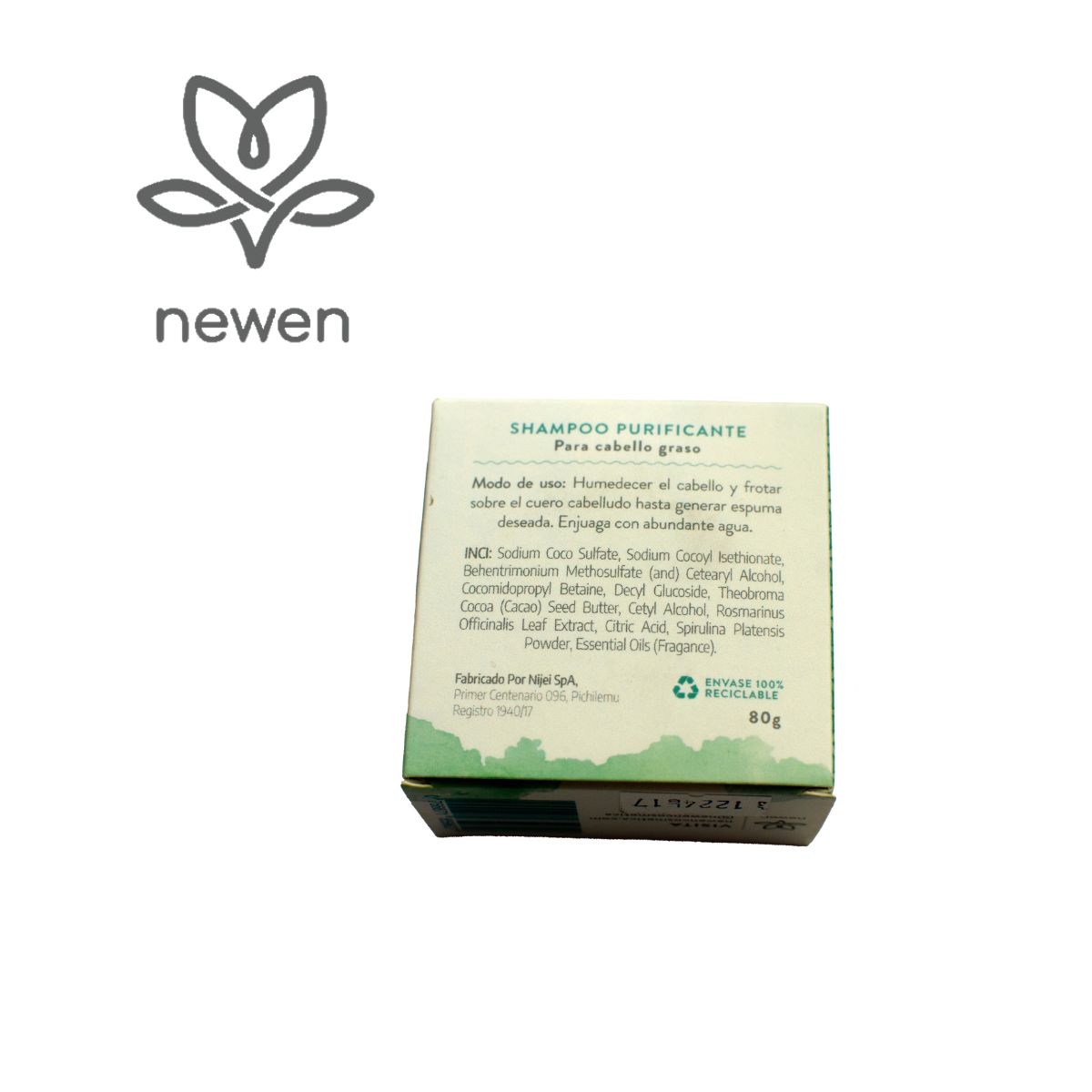 NEWEN - Shampoo Solido Purificante con extracto de Romero Newen NEWEN