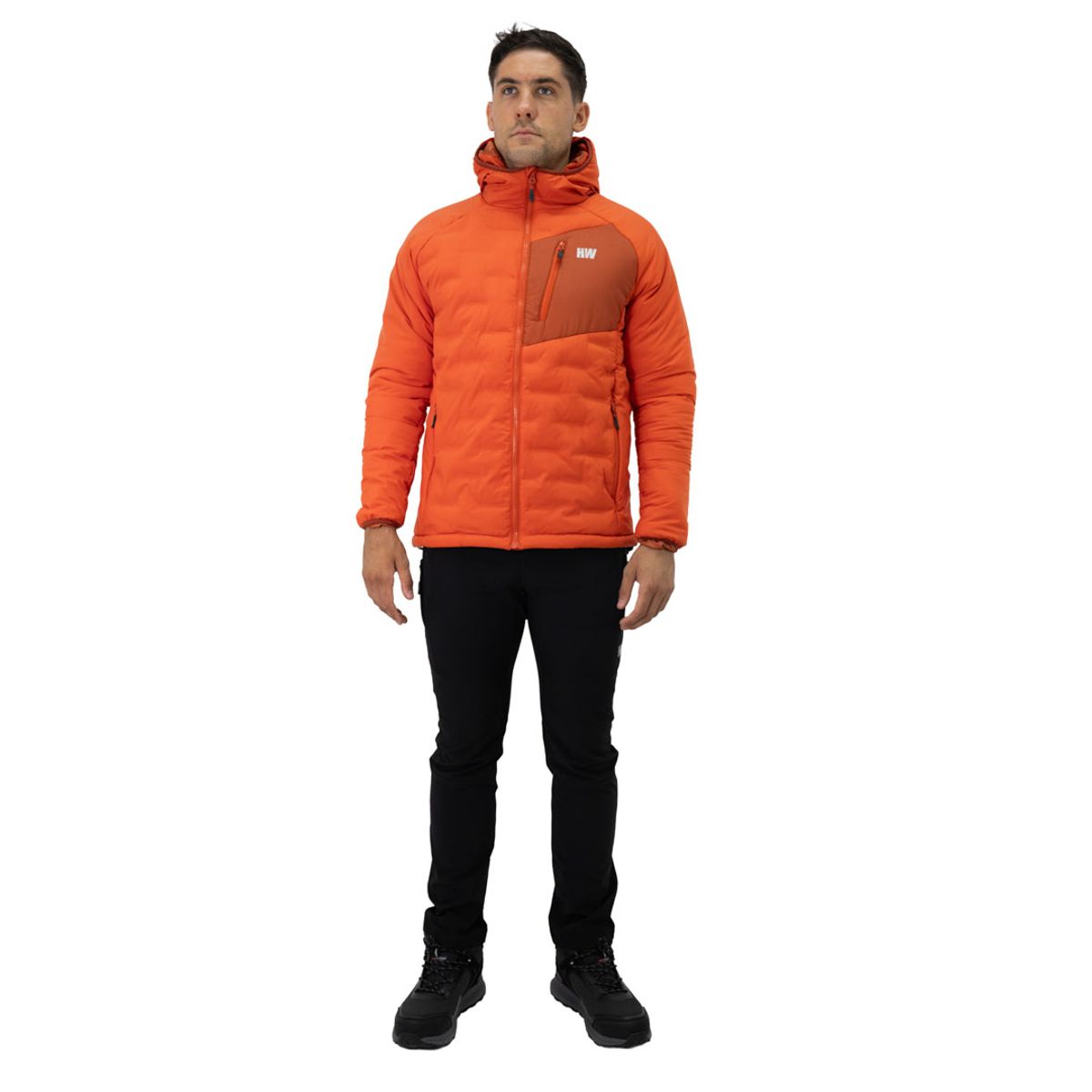HARDWORK - Parka Insulada HW Explorer Hombre Dark Orange